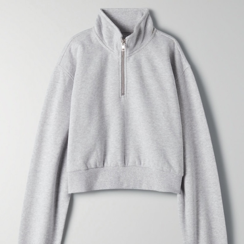 TNA Cozy Fleece Perfect 1/4 Zip Sweatshirt